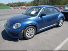 2018 Volkswagen Beetle   Blue vin: 3VWFD7ATXJM716660