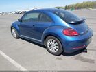 2018 Volkswagen Beetle   Blue vin: 3VWFD7ATXJM716660