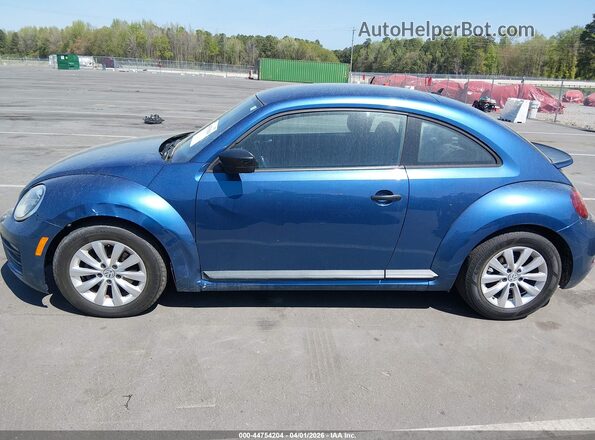 3VWFD7ATXJM716660 2018 VOLKSWAGEN BEETLE Blue Панорамний вид салону 360°