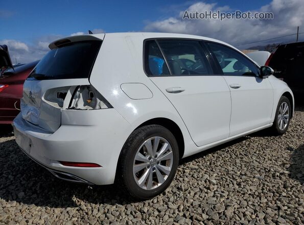 3VWG57AU8MM005232 2021 VOLKSWAGEN GOLF White Tył prawy