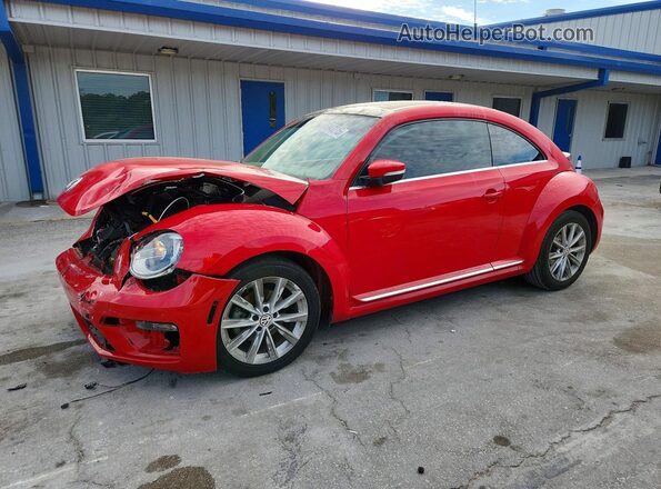3VWJD7AT9JM712416 2018 VOLKSWAGEN BEETLE Red Передня ліва чверть