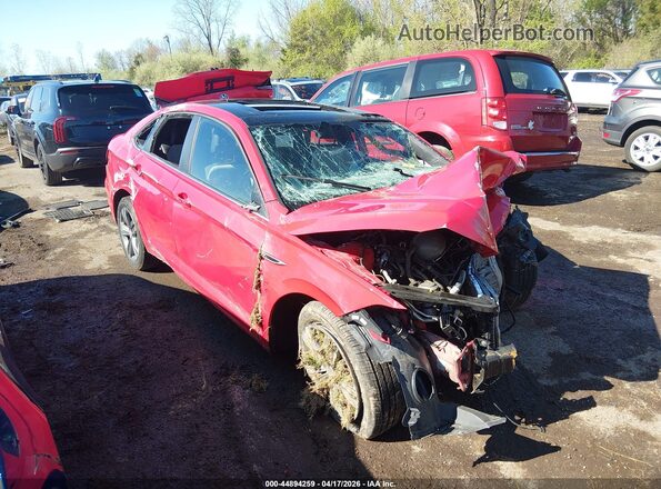 3VWN57BU4MM016847 2021 VOLKSWAGEN JETTA Red წინა მარჯვენა