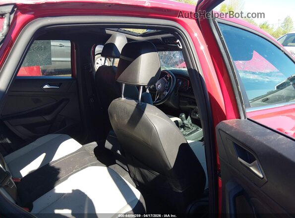 3VWN57BU4MM016847 2021 VOLKSWAGEN JETTA Red VIN კოდის სტიკერის ხედი