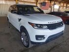 2016 Land Rover Range Rover Sport Sc Белый vin: SALWR2EF7GA111036 2016 Land Rover Range Rover Sport Sc Белый vin: SALWR2EF7GA111036