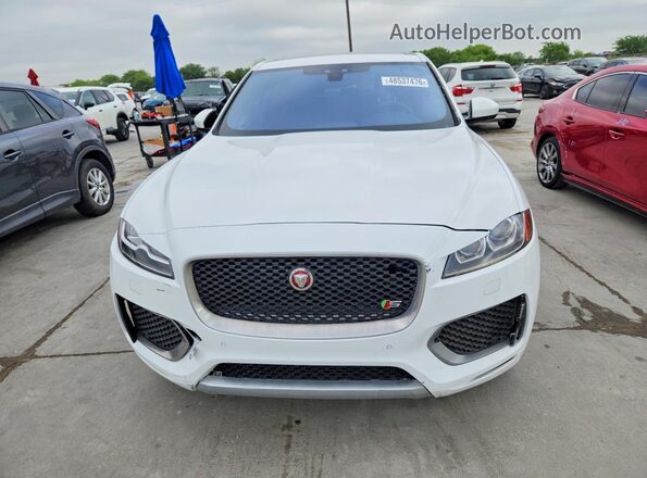 SADCM2FV3LA641324 2020 JAGUAR F-PACE White Հետևի տեսք