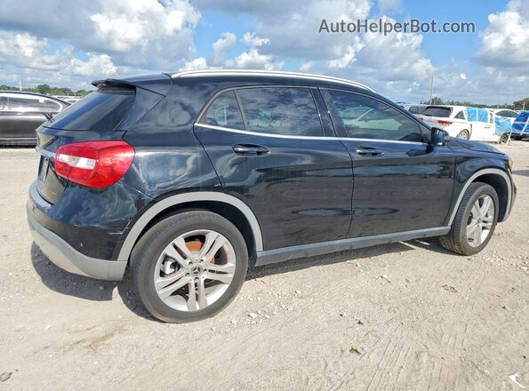 WDCTG4EB5JJ459184 2018 MERCEDES-BENZ GLA Черный Передняя правая четверть