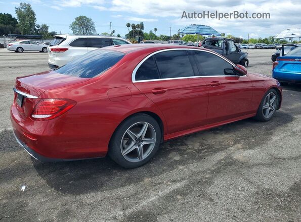 WDDZF4JB8HA031165 2017 MERCEDES-BENZ E Burgundy Передня права чверть