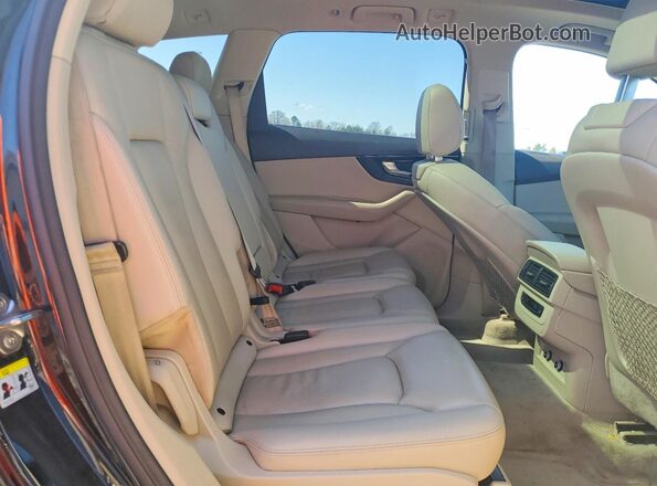 WA1AAAF71KD002373 2019 AUDI Q7 Черный Вид подкапотного пространства