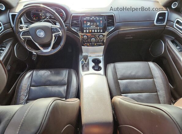 1C4RJFJG7KC578309 2019 JEEP GRAND Белый Вид щитка приборов