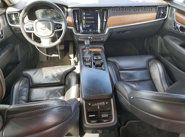 YV1A22ML0H1011059 2017 VOLVO S90 Серебряный Вид щитка приборов