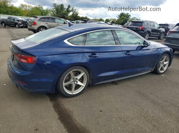 WAUENCF51JA103898 2018 AUDI OTHER Синий Передняя правая четверть