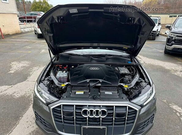 WA1LXBF7XND016550 2022 AUDI Q7 Серый Вид салона спереди