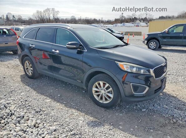 5XYPGDA38HG263093 2017 KIA SORENTO Black Widok z przodu