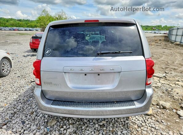 2C4RDGBG5GR258643 2016 DODGE CARAVAN Серебряный Вид салона спереди