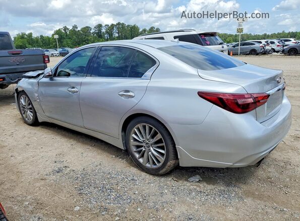 JN1EV7AP4JM352412 2018 INFINITI Q50 Серебряный Задняя правая четверть