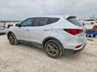 2017 Hyundai Santa Fe Sport 2.4l Серебряный vin: 5XYZT3LB3HG433430