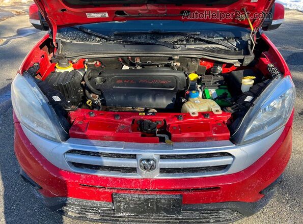 ZFBERFBTXG6B23064 2016 RAM PROMASTER Red წინა პანელის ხედი
