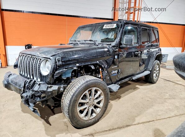 1C4JJXP63MW716298 2021 JEEP WRANGLER Черный Задняя левая четверть