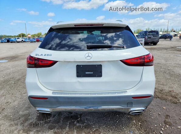 W1N4N4GB5MJ191019 2021 MERCEDES-BENZ GLA-CLASS White Widok wnętrza z przodu