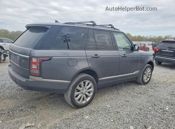 SALGS2KF8GA247088 2016 LAND ROVER RANGE ROVER Gray Front right