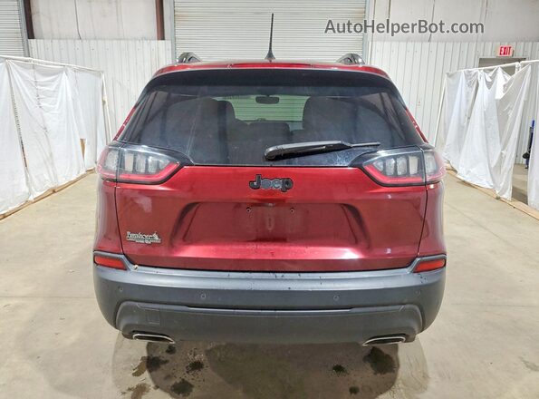1C4PJLLX6KD344191 2019 JEEP CHEROKEE Burgundy Вид салону спереду