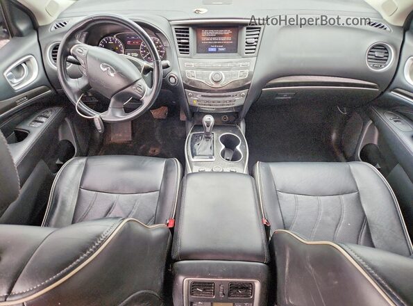 5N1DL0MM5HC504426 2017 INFINITI QX60 Серый Вид щитка приборов