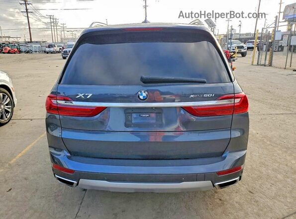5UXCX4C59KLB39991 2019 BMW X7 Синий Вид салона спереди