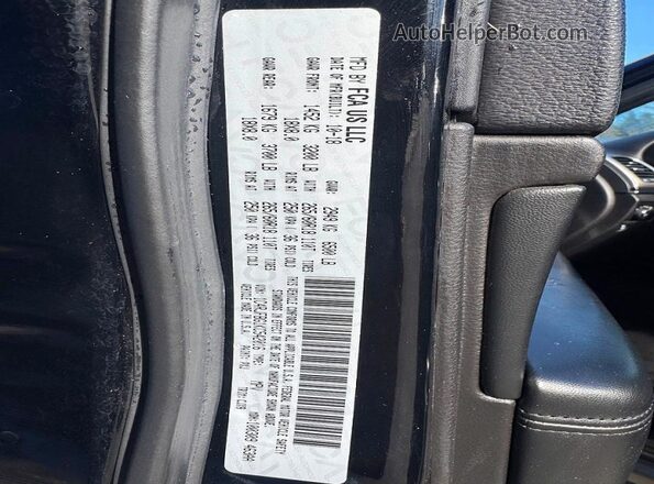 1C4RJFBG1KC542016 2019 JEEP GRAND Черный Панорамный вид салона 360°