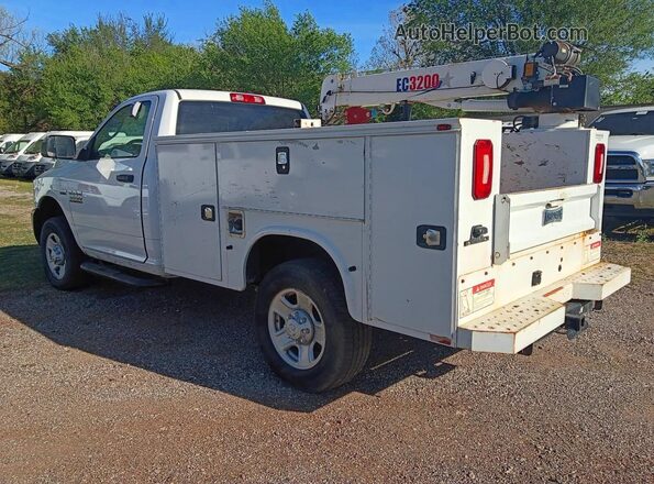 3C7WR3AJ7JG220535 2018 RAM 3500 Белый Задняя правая четверть