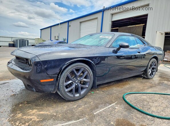 2C3CDZJGXMH556064 2021 DODGE CHALLENGER Черный Передняя левая четверть
