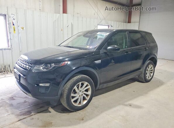 SALCR2RX3JH742662 2018 LAND ROVER DISCOVERY Черный Передняя левая четверть