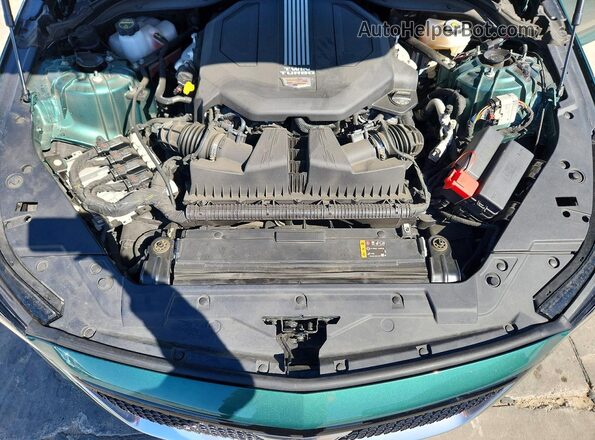 1G6DV5RW7S0106734 2025 CADILLAC CT5 Green Widok komory silnika