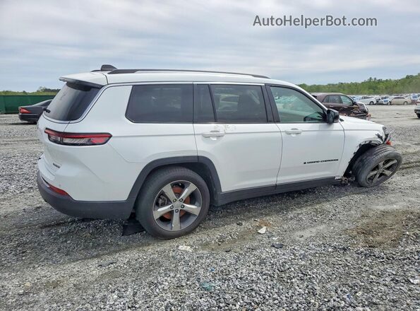 1C4RJKBG0M8150885 2021 JEEP GRAND Белый Передняя правая четверть