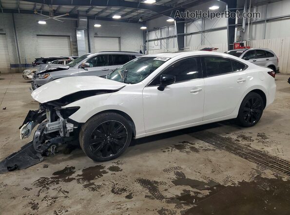 JM1GL1TY0L1512739 2020 MAZDA 6 Белый Задняя левая четверть