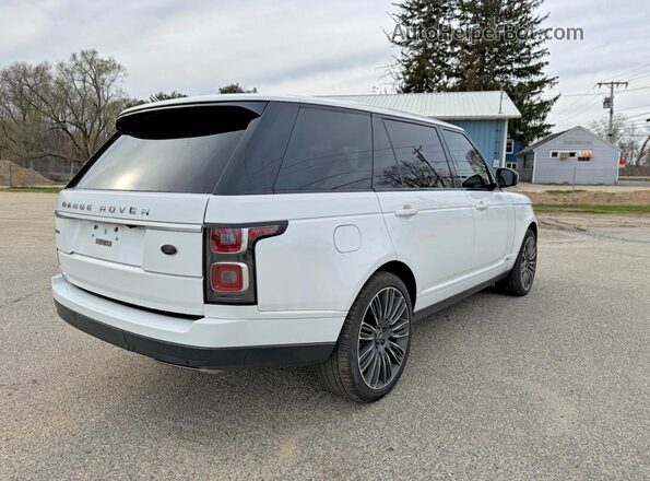 SALGS5RE9KA537606 2019 LAND ROVER RANGE White Widok z przodu
