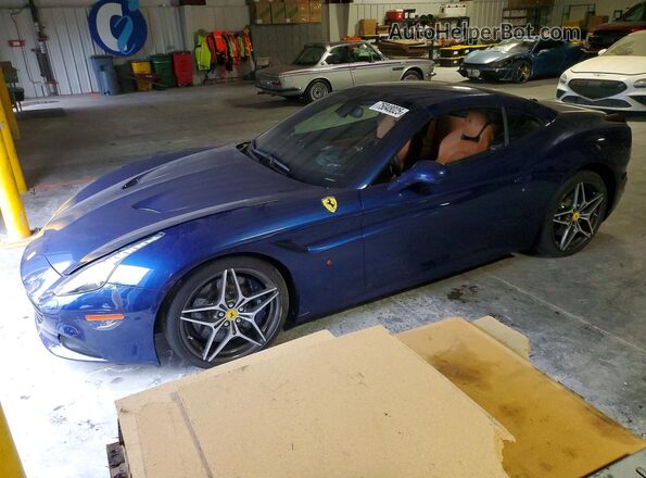 ZFF77XJA4H0226114 2017 FERRARI CALIFORNIA Blue Vista tres cuartos delantera izquierda