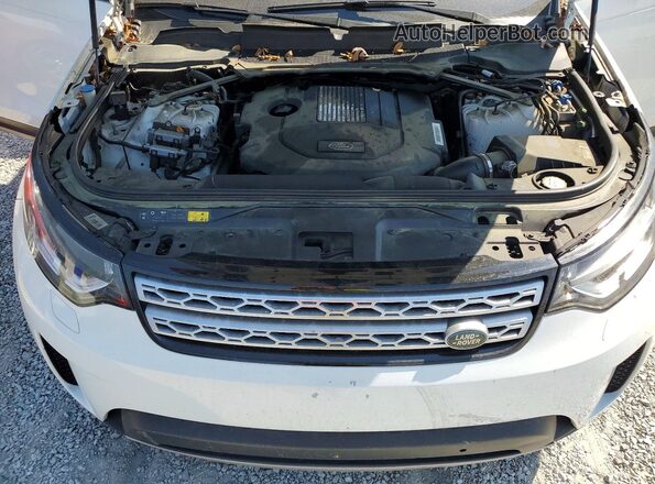 SALRR2RK9JA071201 2018 LAND ROVER DISCOVERY White Widok naklejki z numerem VIN