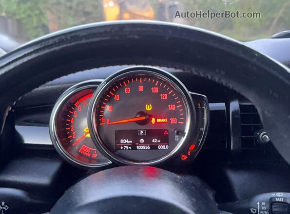WMWXU1C58K2J02277 2019 MINI COOPER Черный Вид щитка приборов