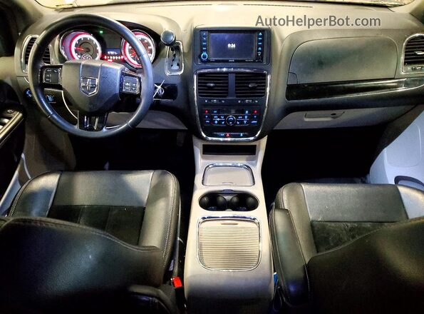 2C4RDGCG3GR177476 2016 DODGE CARAVAN Tan Вид щитка приладів