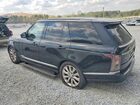 2016 Land Rover Range Rover Hse Черный vin: SALGS2KF6GA255660
