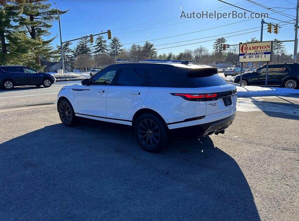 SALYL2RV3JA743387 2018 LAND ROVER RANGE ROVER Белый Передняя правая четверть