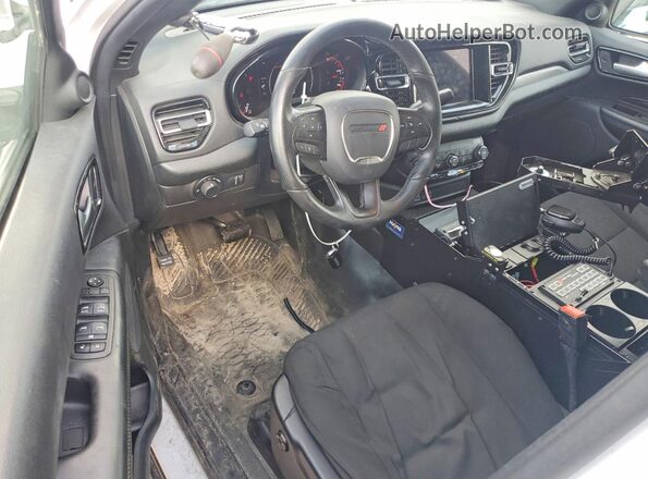 1C4RDJFG5RC154852 2024 DODGE DURANGO White Սարքավորումների վահանակի տեսք