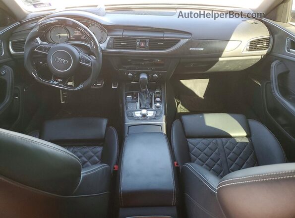 WAUHFAFC0HN114066 2017 AUDI S6 Угольный Вид щитка приборов