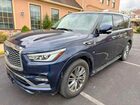 2020 Infiniti Qx80 Luxe Черный vin: JN8AZ2NFXL9703905