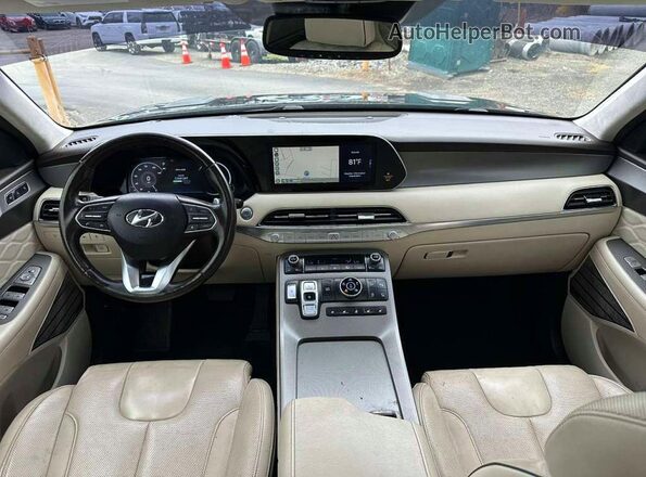 KM8R7DHE2MU209549 2021 HYUNDAI PALISADE Black Vista trasera