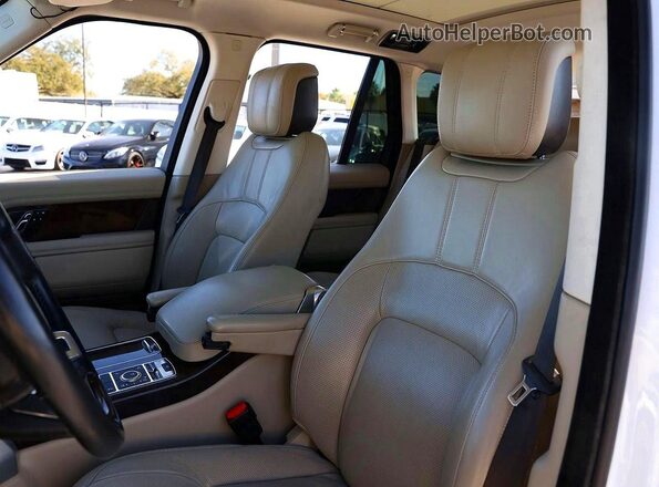 SALGS2RKXJA380798 2018 LAND ROVER RANGE White Vista trasera