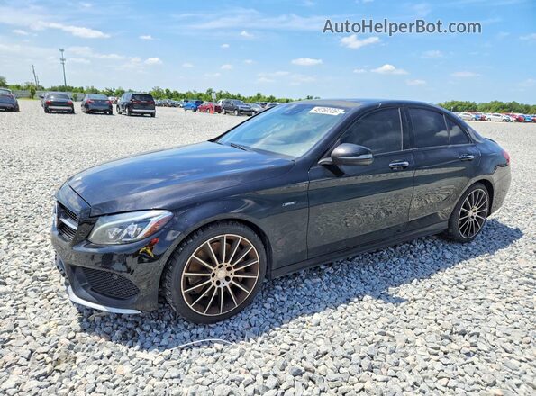 55SWF6EB0GU115553 2016 MERCEDES-BENZ C Черный Задняя левая четверть