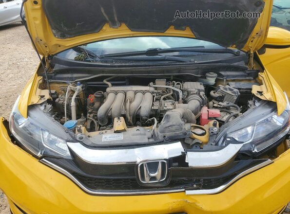 3HGGK5G64JM721003 2018 HONDA FIT Желтый Вид подкапотного пространства
