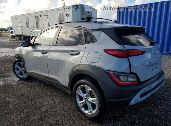 KM8K62AB6NU870429 2022 HYUNDAI KONA Серебряный Задняя правая четверть