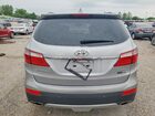 2016 Hyundai Santa Fe Limited Серебряный vin: KM8SRDHF5GU158640